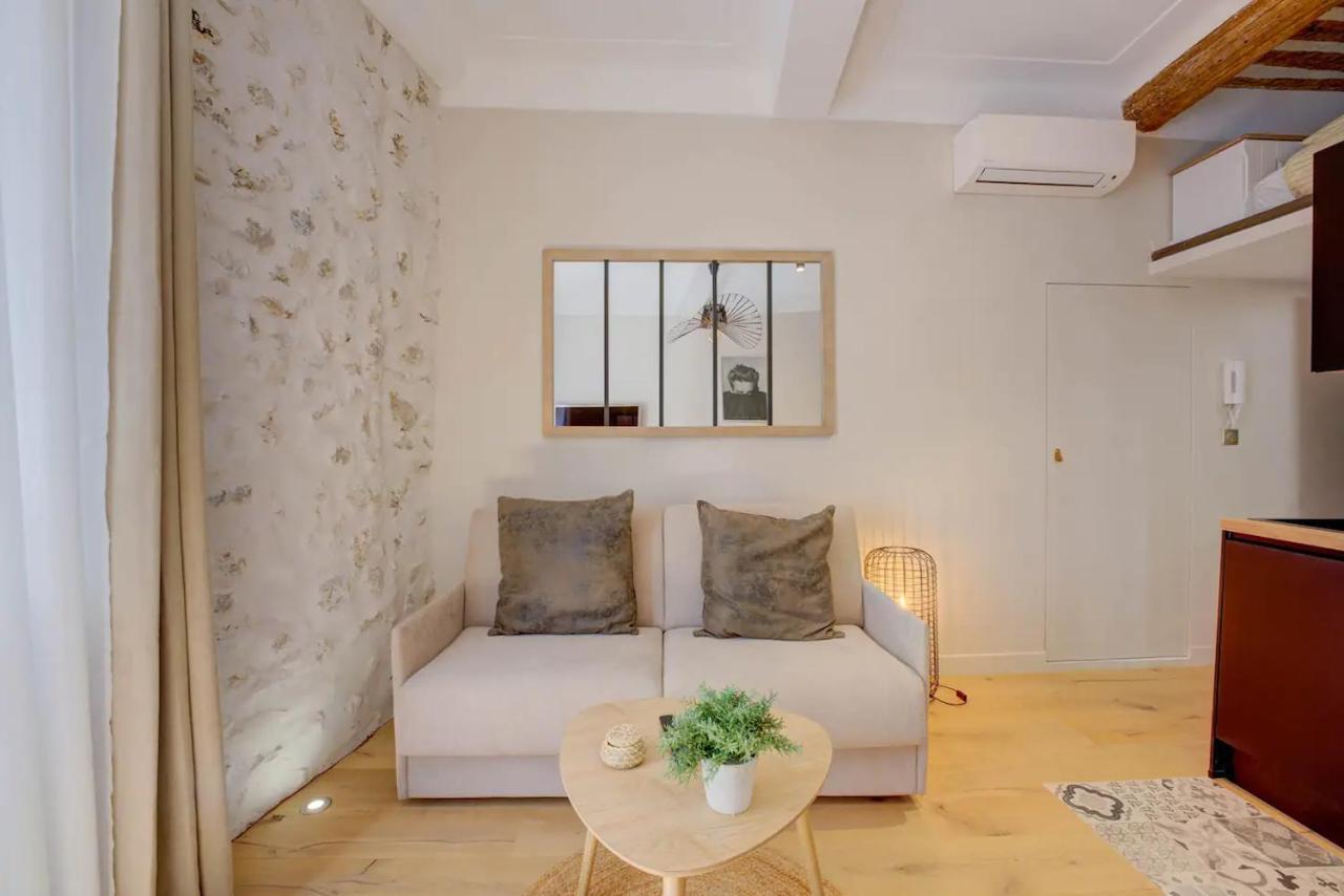 Duplex Studio Apt Mezzanine Near Shops & Cafes Antibes Exteriör bild